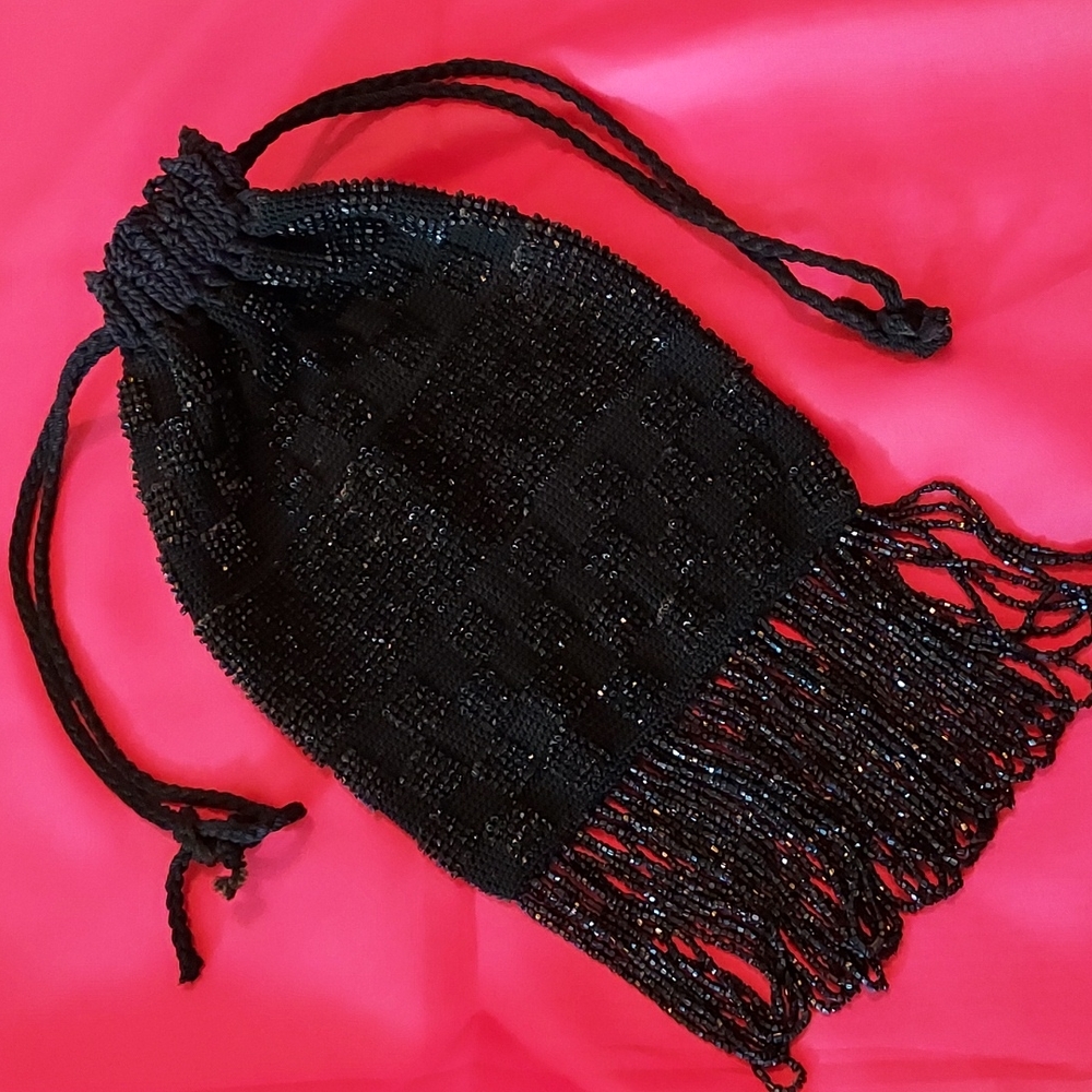 1920's Flapper Drawstring Purse - image 2
